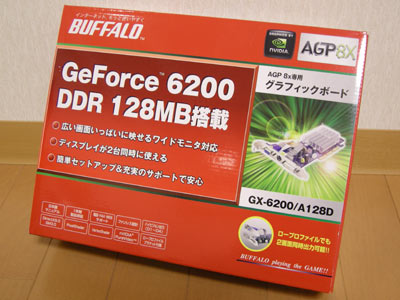 グラフィックボード「GX-6200/A128D」